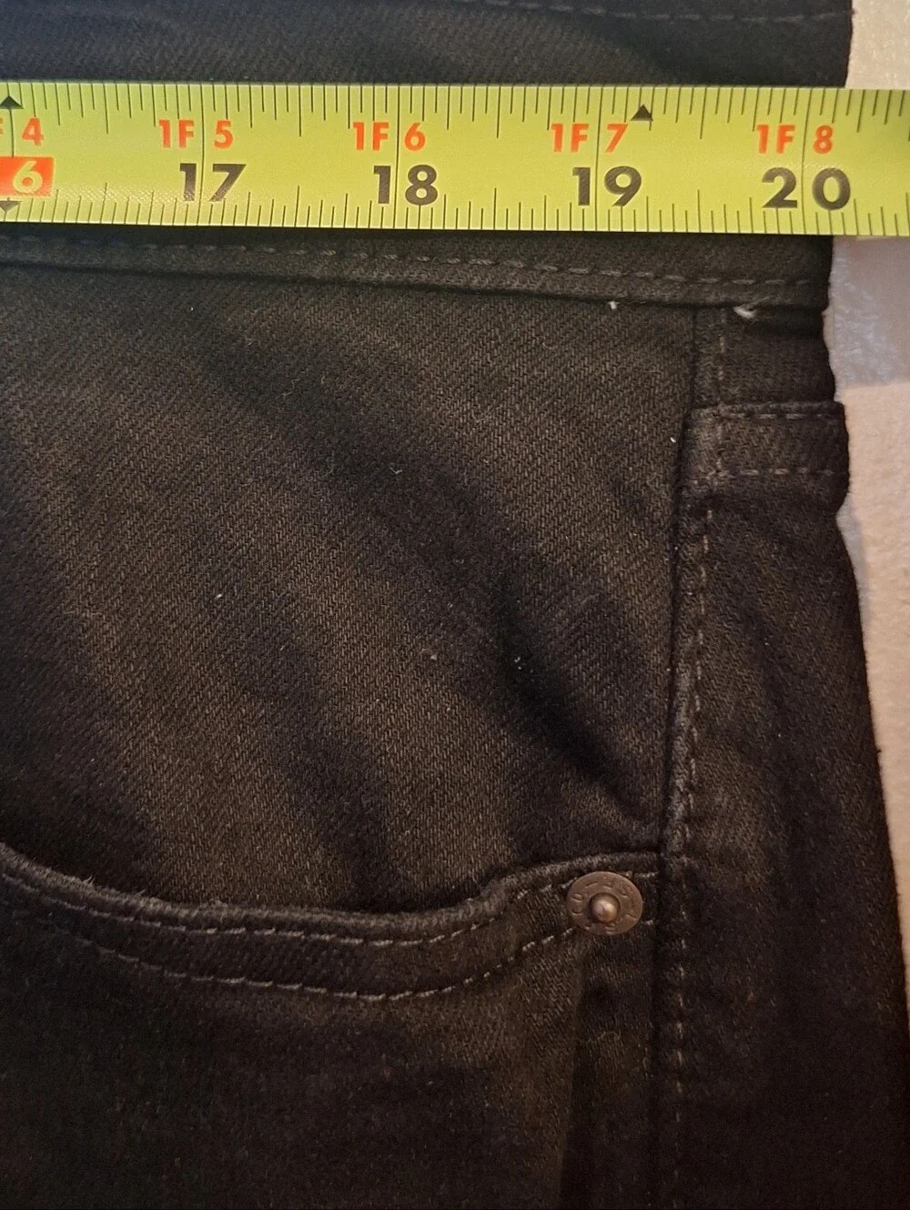Levis 505 Jeans Men's Size 40x30 Black Straight Leg Denim Levi's Jean